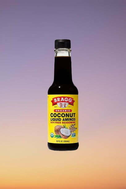 Coconut aminos bottle